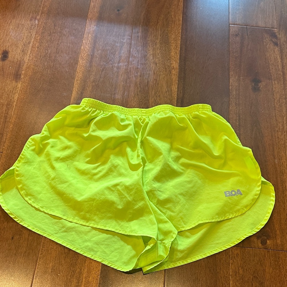 BOA Women's Vibrant Yellow Athletic Shorts